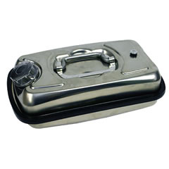 marine-j.com】□BMO/ステンレス横型ガソリン燃料携行缶20L/BM-20F