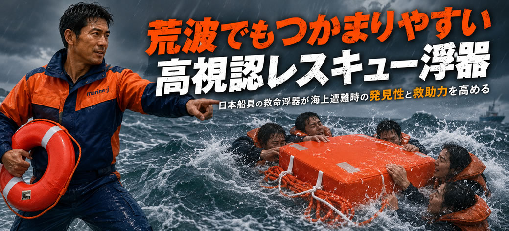 日本船具/救命浮器（固型式）/FMU6人用の失敗しない使い方と選び方