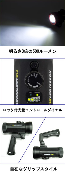 marine-j.com】□水中ライト/FIX LED500 DX/販売終了
